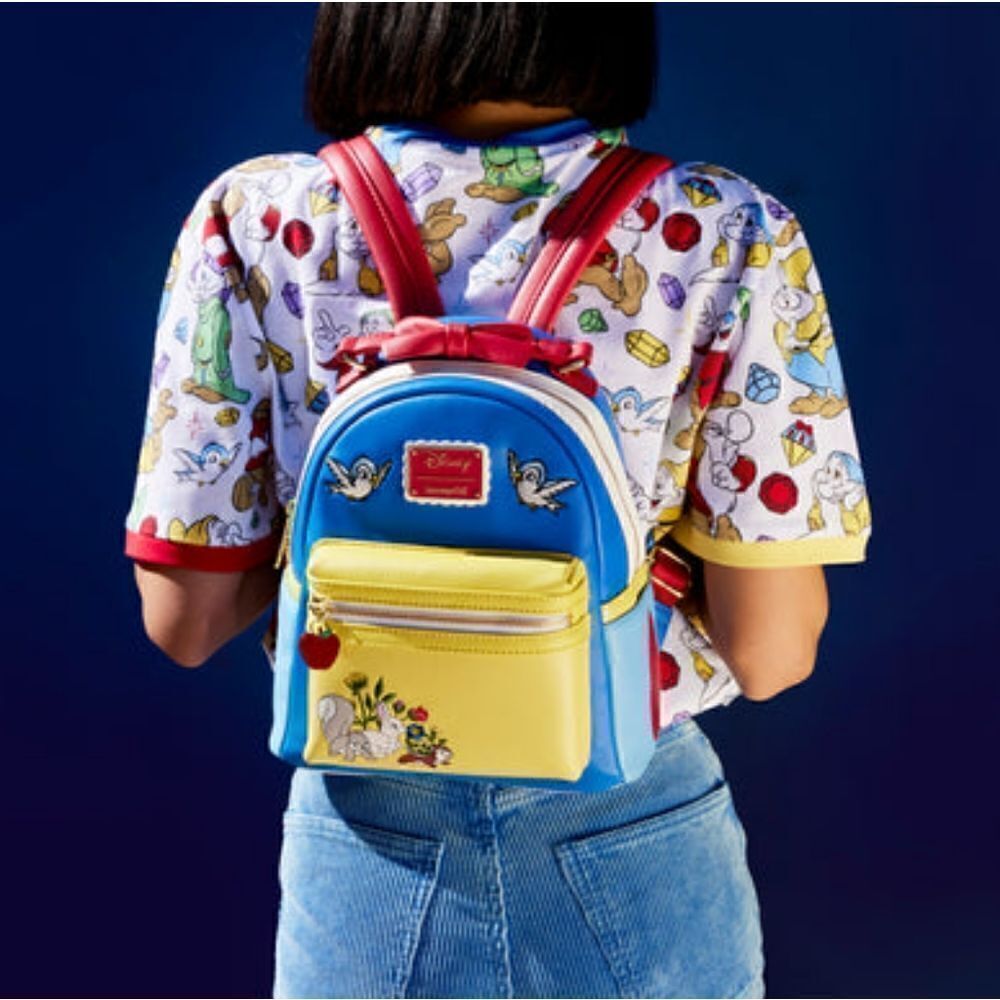 Loungefly Snow White 85th Anniversary Cosplay Mini Backpack NWT